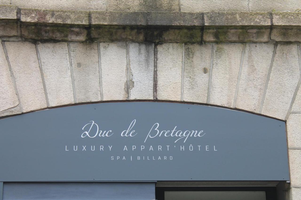 Duc De Bretagne Luxury Apparthotel Morlaix Eksteriør bilde
