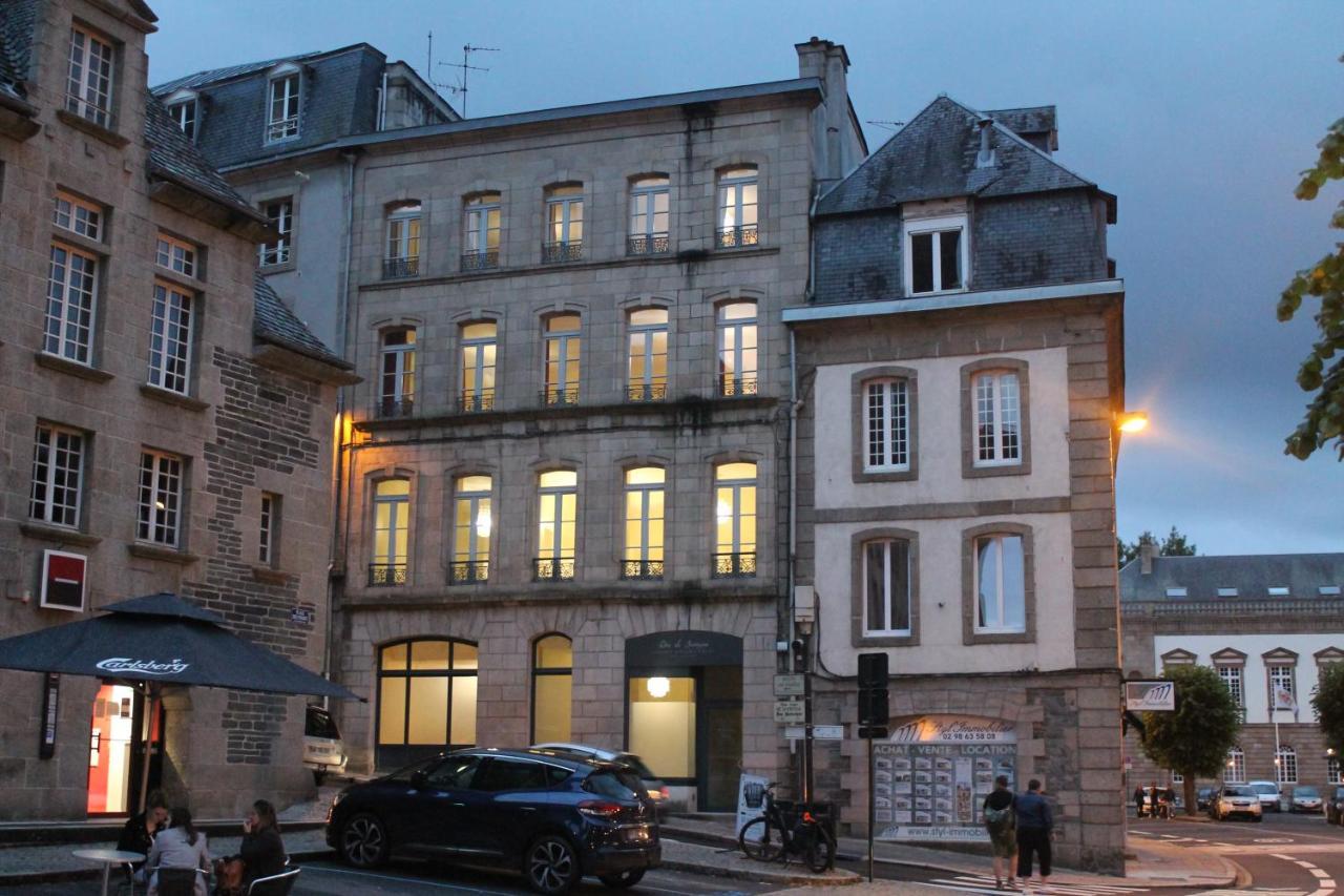Duc De Bretagne Luxury Apparthotel Morlaix Eksteriør bilde